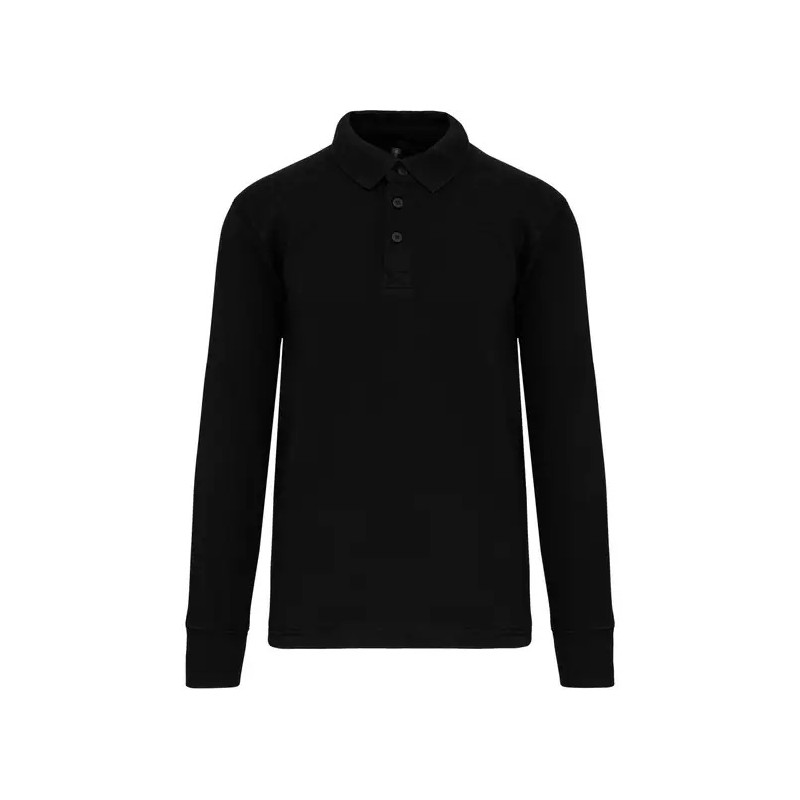 Sweat-shirt col polo