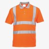 Hi-vis polo shirt