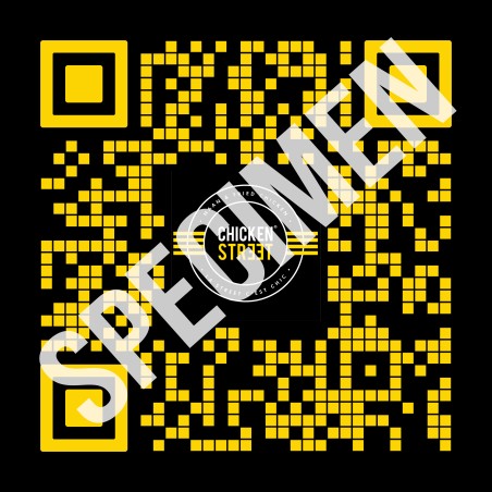 QR code vers menu Chicken Street